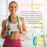 Comprimés Détox Colon Super Cleanse de Haute Qualité à Marque Blanche, 100 Comprimés, Herbes & Probiotiques, Supplément Doux pour la Détox Digestive