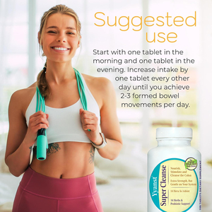 Tabletas de desintoxicación de colon Super Cleanse de marca privada de alta calidad, 100 unidades, hierbas y probióticos, suplemento suave para la limpieza digestiva. - Product Image 4