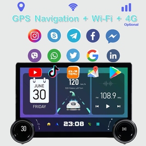 Zmecar Android 13 <span class=keywords><strong>écran</strong></span> de voiture 11.5 pouces corps entièrement en métal <span class=keywords><strong>avec</strong></span> boîtier de câble de ventilateur WIFI GPS double bouton <span class=keywords><strong>autoradio</strong></span> universel - Product Image 3