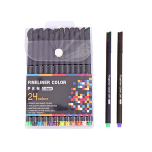 Penne Fineliner FOSKA 0.4mm con punte ultra sottili per disegno, schizzi, scrittura, journaling e illustrazioni tecniche - Product Image 1