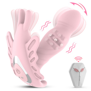 Vibrador de Mariposa con 9 Frecuencias, Estimulador de Clítoris, Juguete Sexual para Mujeres, Carga Magnética USB - Product Image 1