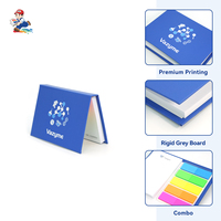 Nuevo Bloc de Notas Adhesivas Coloridas en Oferta, Mini Bloc de Notas con Tapa Dura, Logotipo Personalizado, Tamaño y Material de Papel Personalizables