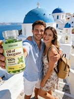 KANION Huile d'origan 100% naturelle, carvacrol, complément vitaminique, capsules molles (500 mg par capsule), certifié GMP/HACCP pour adultes