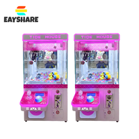 Usine Petite Poupée Machine Coin Opération Jouet Grue Mini Arcade Griffe Sucre Machine Super Mini Griffe Machine