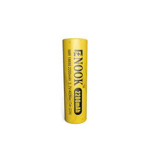 Batterie rechargeable <span class=keywords><strong>Li</strong></span>-ion Enook Grade <span class=keywords><strong>AAA</strong></span> Cells 18650 2200mAh 40A 3.7V Mod <span class=keywords><strong>Li</strong></span>-ion en stock important - Product Image 1