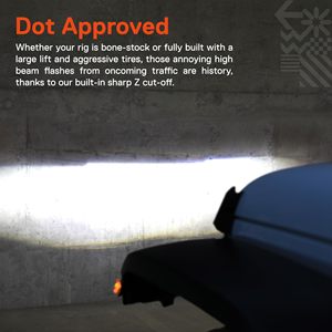 2 Faros LED Redondos <span class=keywords><strong>de</strong></span> 9 Pulgadas con Luz Alta y Baja, DRL y <span class=keywords><strong>Señal</strong></span> <span class=keywords><strong>de</strong></span> Giro para Jeep Wrangler JL 2018-2025 - Product Image 4
