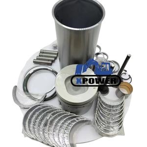 Piezas de maquinaria de construcción XPower, piezas de reparación de motor, Kit de revestimiento de cilindro 4BD1 para excavadoras - Product Image 1