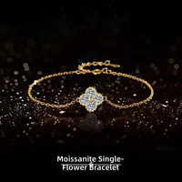 Bracelets en argent S925 personnalisés en gros, bijoux haut de gamme pour femmes, luxe léger