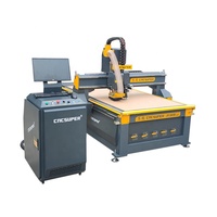 Routeur CNC avec couteau oscillant à broche et caméra CCD pour le bois, l'acrylique, le métal, les matériaux durs et les matériaux souples en mousse PU et en caoutchouc