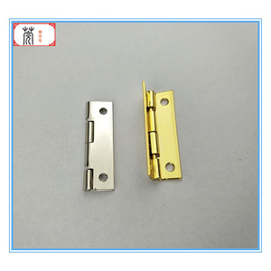 Charnière Guanyan 35x10x90 degrés en fer nickelé pour meubles, charnière à ressort pour porte battante de boîte en bois - Product Image 4