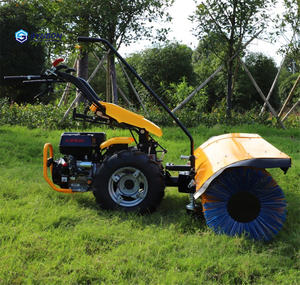 Kleiner hand gehaltener profession eller Traktor-Schneepflug hinter der Schneepflug maschine - Product Image 6