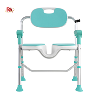 Chaise de douche et de toilette antidérapante pour personnes âgées, support de sécurité, produit de santé, pour baignoire, prix réduit, design contemporain, 150 kg