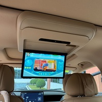 Sistema de Entretenimiento para Auto Android de Alta Gama D9, Monitor de Techo con Pantalla Táctil Android TV, Monitor Android RSE para Asiento de Auto
