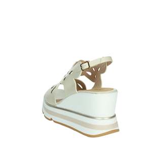Sandalias de Plataforma Beige Donna Wedge K-11022 para Mujer - Product Image 2