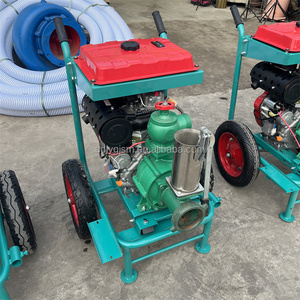 Pompe d'irrigation diesel, pompe mobile à moteur avec pistolet d'arrosage, micro-système de pulvérisation par courroie - Product Image 6