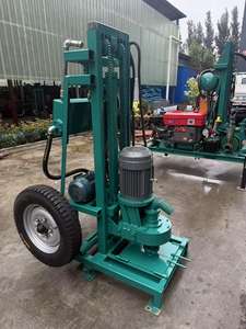 Macchina Perforatrice Elettrica Portatile per Piccoli Pozzi d'Acqua con Motore Principale da 3KW, Profondità <span class=keywords><strong>80m</strong></span> 100m 120m - Product Image 2