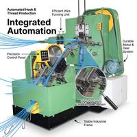 Machine de roulage de boutons et de fils entièrement automatique avec moteur à roulement et boîte de vitesses, garantie 1 an - Équipement industriel