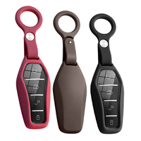 Housse de protection en silicone pour clé de voiture, coque de télécommande intelligente avec porte-clés, vente en gros pour Qin Plus DM-i EV 2024 Qin Pro DM