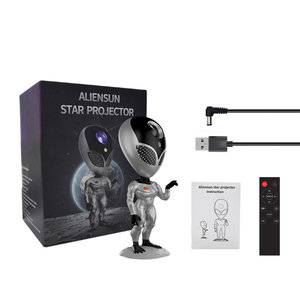 Nhiều Màu Hiện Đại Xoay Người Ngoài Hành Tinh Đèn Máy Chiếu Với Điều Khiển Từ Xa LED Biển Sóng Ánh Sáng Sao Ánh Sáng Ban Đêm Cho Phòng Ngủ - Product Image 6