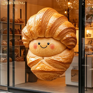 ペストリーショップ装飾用パンのカスタムデザイン大型グラスファイバー樹脂彫刻芸術モデル - Product Image 3