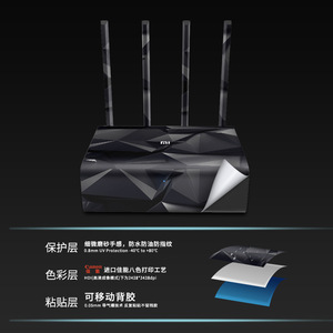 Xiaomi Router Pro Ac2600 R3p Film de protection complet pour ordinateur portable, compatible avec la peau des animaux domestiques - Product Image 2