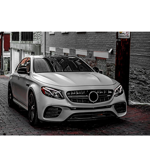 XLstyling Car Conversion Facelift Diffuseur de pare-chocs avant et arrière avec embout d'échappement Kit de carrosserie E63 Look pour <span class=keywords><strong>Mercedes</strong></span> Benz W213 17-20 - Product Image 3