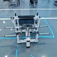 Máquina Profesional HYRS de Acero para Hip Thrust con Cojín Ergonómico para Cuello y Espalda, Plataforma Antideslizante, Equipo para Moldear Glúteos, Entrenamiento para Gimnasios Privados