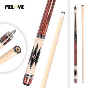 Vente en gros de queues de <span class=keywords><strong>billard</strong></span> de haute qualité, nombreux styles, 1/2 split, en bois, personnalisables, joints lisses, sensation agréable, fort impact - Product Image 1