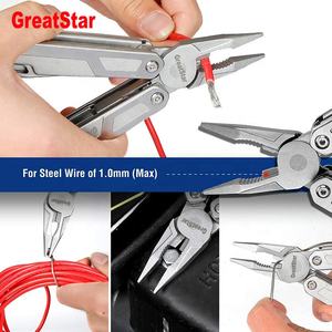 Alles-in-één multifunctionele industriële roestvrijstalen tang met lange neus, 21-in-1 opvouwbare multitool voor tactisch gebruik buitenshuis - Product Image 5