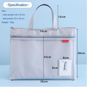 Sac Tyvek personnalisé pour sacs fourre-tout en papier Dupont, motif lettres, imperméable, pour la vie quotidienne, avec poche, respectueux de l'environnement, idéal pour un cadeau - Product Image 2