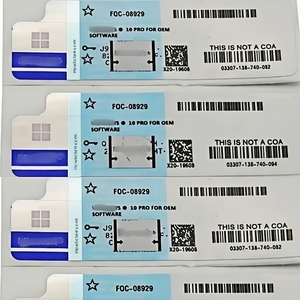 Etiqueta Adhesiva Original de Licencia OEM Win10 <span class=keywords><strong>Pro</strong></span>, Clave de <span class=keywords><strong>Windows</strong></span> <span class=keywords><strong>10</strong></span> Professional Azul, Venta al Por Mayor - Product Image 2