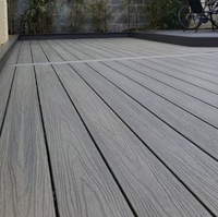Planche de terrasse spéciale pour l'extérieur, 140*20 mm, double face, co-extrusion, deux couleurs, solide et durable