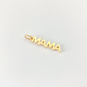 Pendentif Emanco tendance en acier inoxydable plaqué <span class=keywords><strong>or</strong></span> avec breloque MaMa, accessoire délicat pour <span class=keywords><strong>femme</strong></span>, idéal pour la fête des Mères - Product Image 6