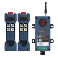 Télécommande de grue à touches à vitesse unique, 4 canaux, étanche, antichoc, portée de contrôle de 100 m, utilisation universelle GT-RS04