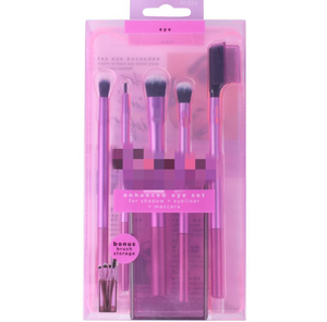 Nouveau <span class=keywords><strong>pinceau</strong></span> de maquillage ensemble <span class=keywords><strong>poudre</strong></span> libre Blush fond de teint visage surligneur yeux outils cosmétiques ensemble cheveux synthétiques avec éponges 3/4/5 pièces - Product Image 4