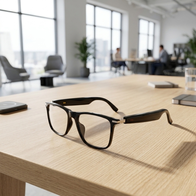 M01 Smart Glasses Polarized UV400 Smart Glasses with Voice Control System, Freehand Call Answer, Active Noise Cancel