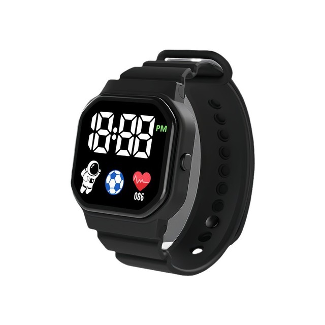 2026 Factory Wholesale Spot Kids Astronaut Square Digital Watch LED Electronic Watch for Men Women Student Watch