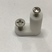 Colonne d'isolation de support en plastique PCB entretoise en nylon à vis de type L pour carte mère d'ordinateur