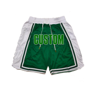 2023 grande taille hommes Shorts concevoir votre propre basket-ball Shorts LOGO broderie LOGO broderie blanc Basketball Shorts