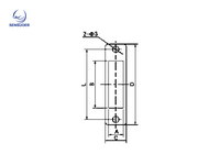 Connecteur électrique rectangulaire J14H et J14Q 3A 25A, type câble à montage sur panneau, prise, borne de soudure