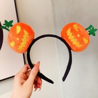 Serre-tête décoratif amusant pour Halloween, motif araignée et citrouille, accessoire de costume pour fête et performance, idéal pour le cosplay