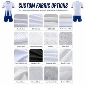 Seragam Sepak Bola Pria Custom, Jersey Sublimasi, Training Sport, Kaos & Celana Pendek Cepat Kering, Set Seragam Sepak Bola Dewasa - Product Image 6