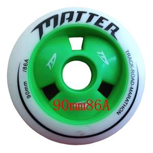 Ruote per Pattini da Corsa in Linea ad Alta Elasticità e Rimbalzo 90mm 100mm 110mm 86A Ruote per Pattinaggio di Velocità ad Alto Rimbalzo - Product Image 2