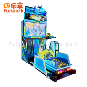 FunPark Coin-Operated Flash Racing Rowing Arcade Simulator Game Center Speedboat Surf Boat Experience Machine - Product Image 4