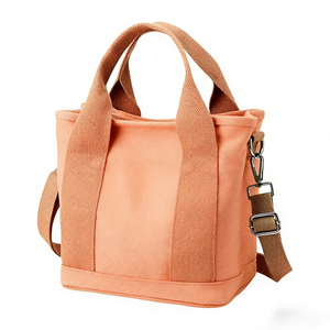 Bolsos de Mensajero de Hombro Portátiles de Lona de Alta Calidad con Cremallera Resistente Personalizada, Bolsos Cruzados con Correa Ajustable para Viaje para Mujer - Product Image 5