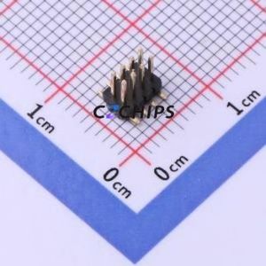 X1321WVS-2x04J-C40D53 Pin Header SMD,P=1.27mm Connector ( Pin Structure: 2x4P )( Pitch: 1.27mm )( Row Spacing: 1.27mm ) - Product Image 1