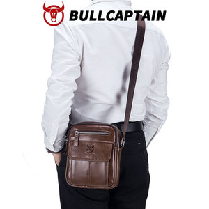 BULLCAPTAIN Men's Messenger Bags Multifunctional Luxury Men Genuine Leather Bag <b>Straps</b> <b>Shoulder</b> Crossbody Men Bag Custom Logo - Product Image 6