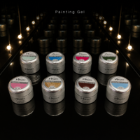 Gel de Peinture et de Dessin Multi-Couleurs Soak-Off Mixcoco, Gel UV Haute Densité pour Nail Art DIY, Décoration de Lignes et Fleurs