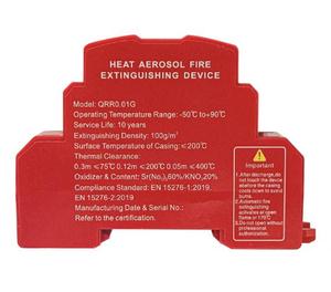 Automatic Hot Aerosol Fire Extinguisher, Auto Induction Fire Suppression Device For Car Engine & Distribution Cabinet