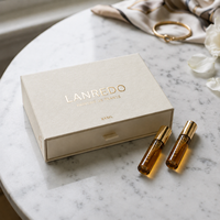 Coffret Découverte de Parfums de Luxe Personnalisés – Micro-vials 1ml, 1.5ml, 2ml, 5ml, 10ml – Mini Flacons Portables avec Boîte Présentoir
